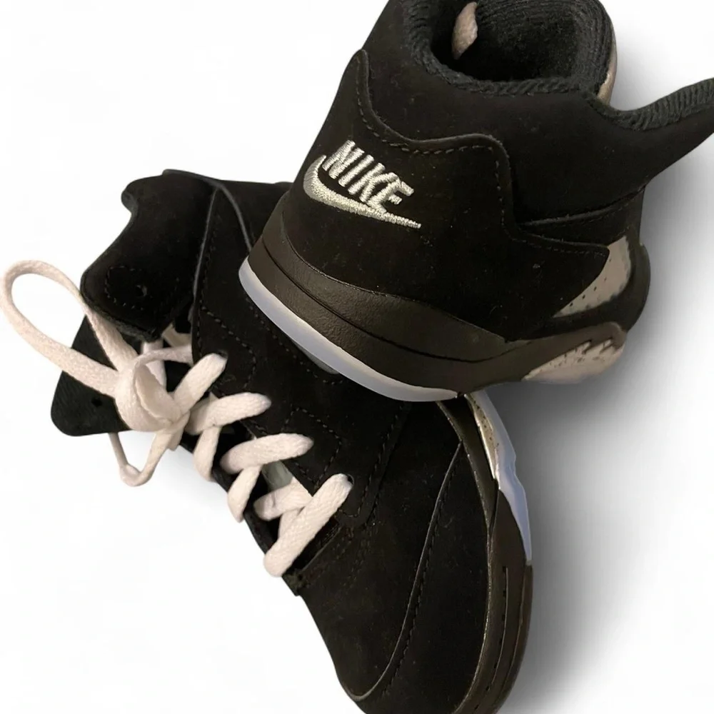 Jordan Black and White Sneakers